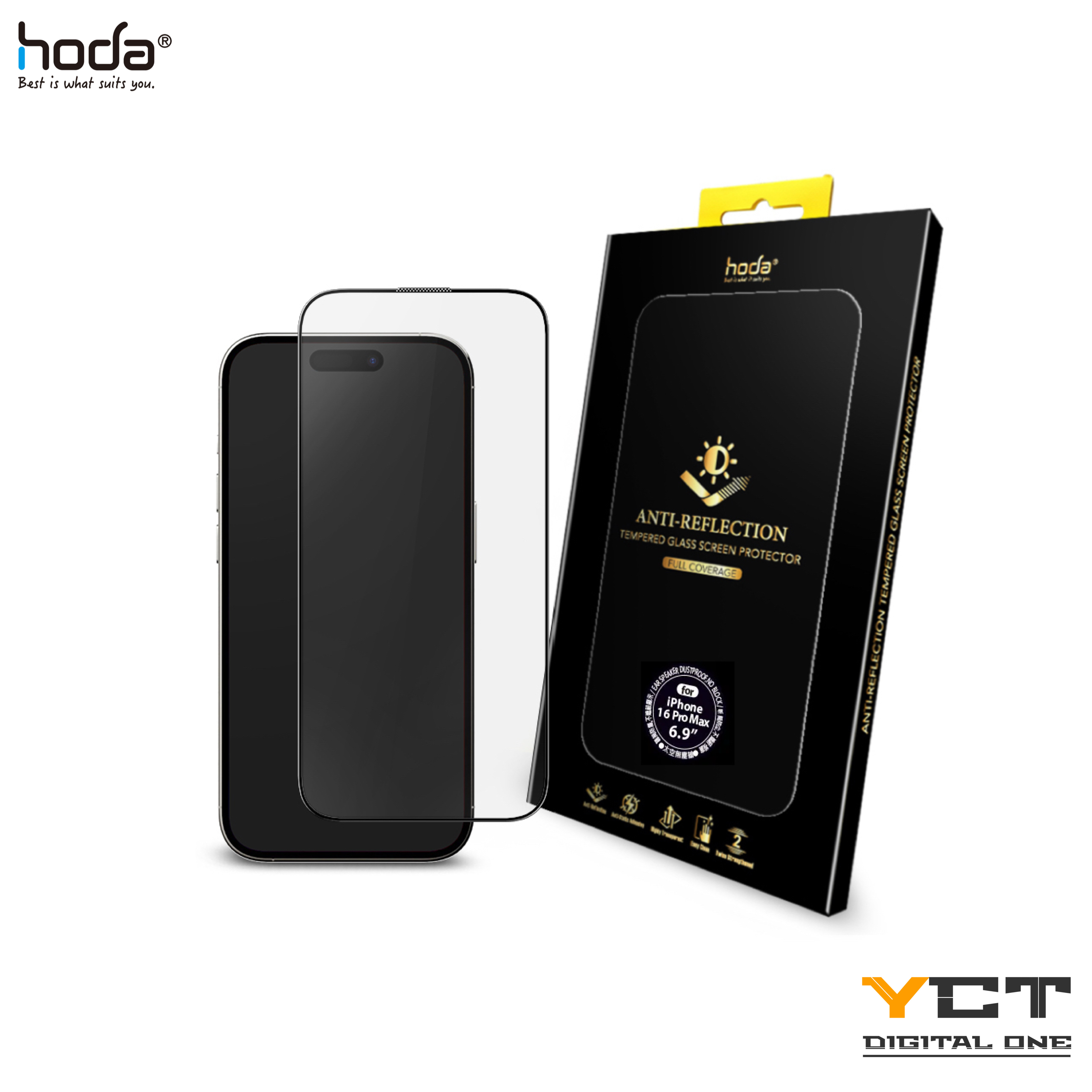 Hoda AR iPhone 系列9H强化玻璃保護貼