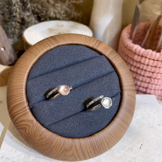 純銀雙層瑞典天鐵戒指