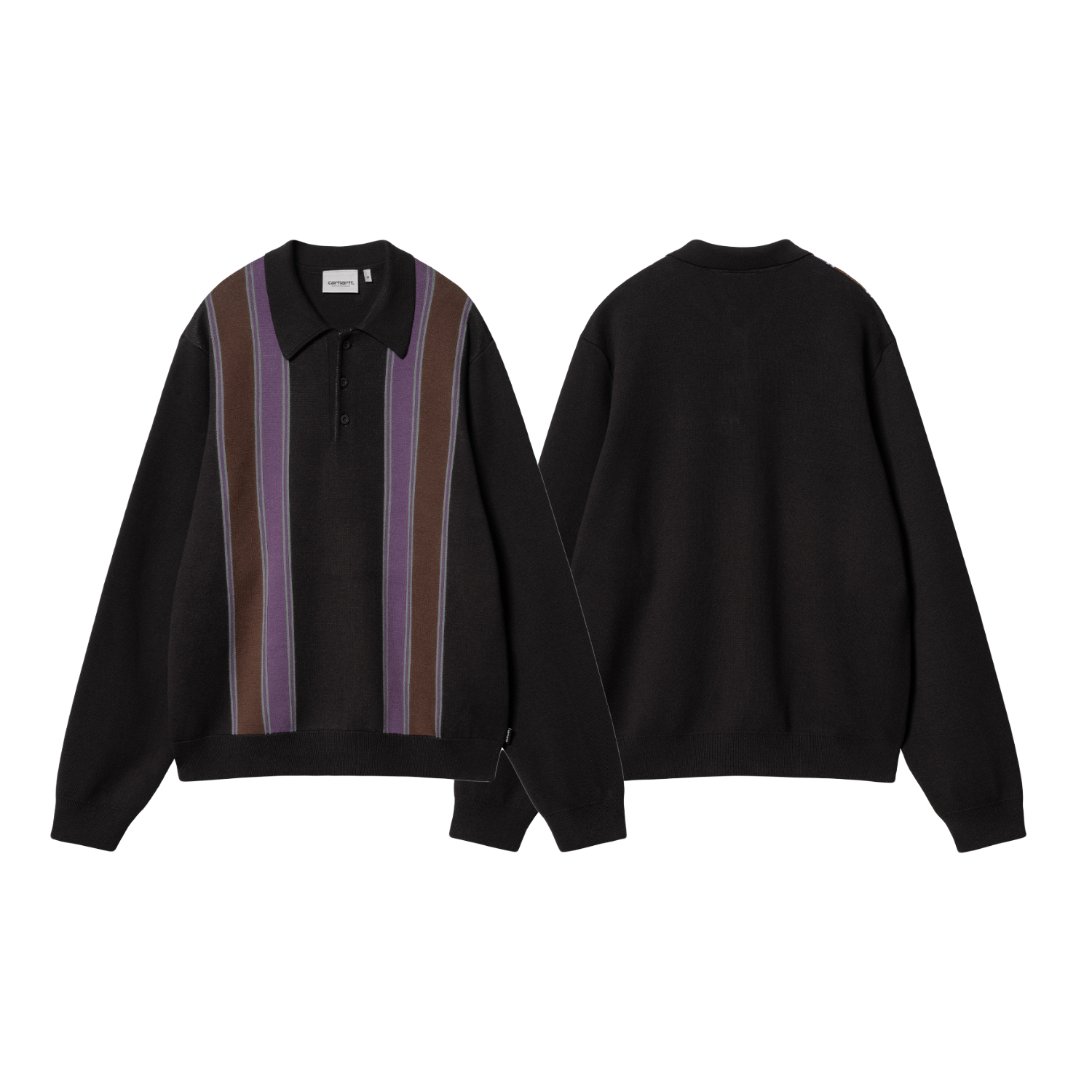 【車庫服飾】CARHARTT WIP 24FW L/S Arlo Polo / 古巴針織POLO衫