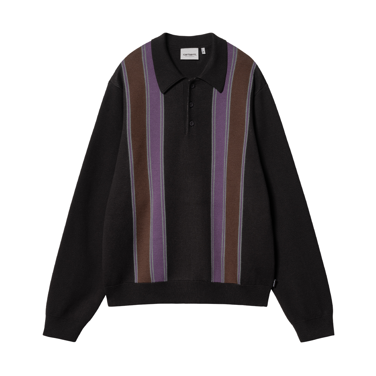 【車庫服飾】CARHARTT WIP 24FW L/S Arlo Polo / 古巴針織POLO衫