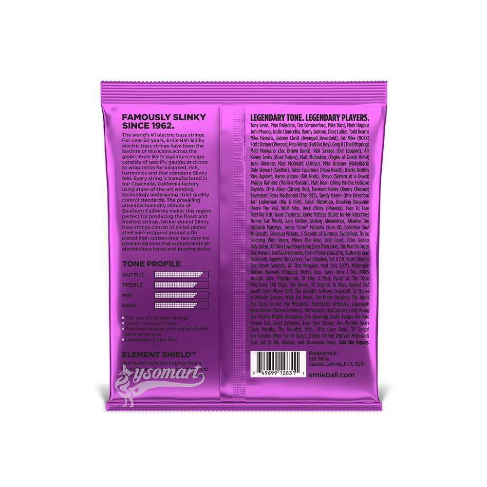 Ernie Ball 電貝斯弦 055-110 Power Slinky 2831