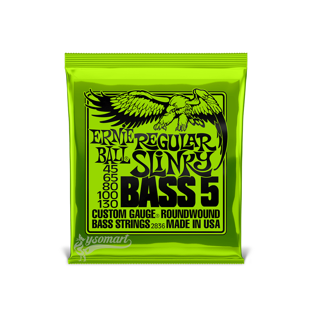 Ernie Ball 電貝斯五弦套弦 045-130 Regular Slinky 2836