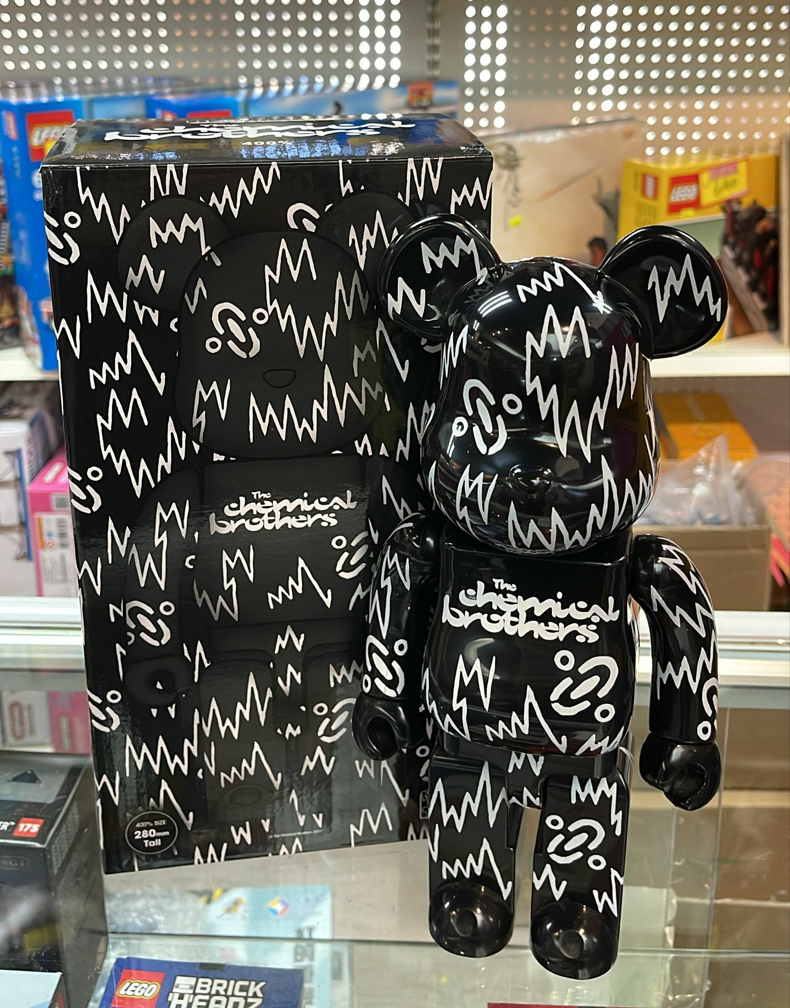 (用家福音系列）95%新 BE@RBRICK The Chemical Brothers 400% B(18)
