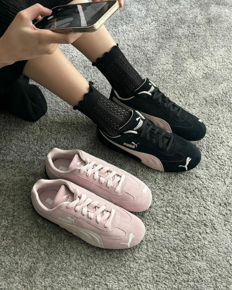 PUMA SPEEDCAT OG BLACKPINK 黑粉 賽車鞋 Rosé朴彩英同款 麂皮 德訓鞋