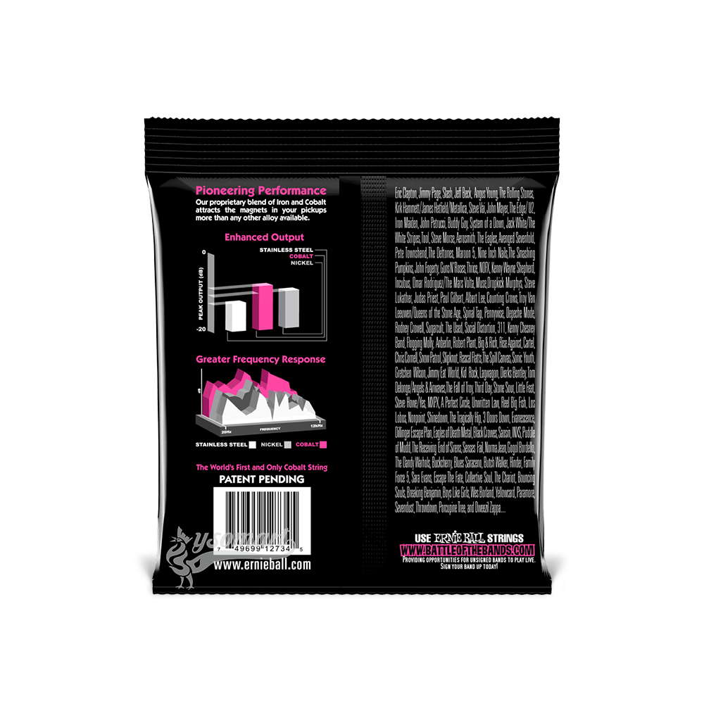 Ernie Ball 電貝斯弦 045-100 Super Slinky Cobalt 2734