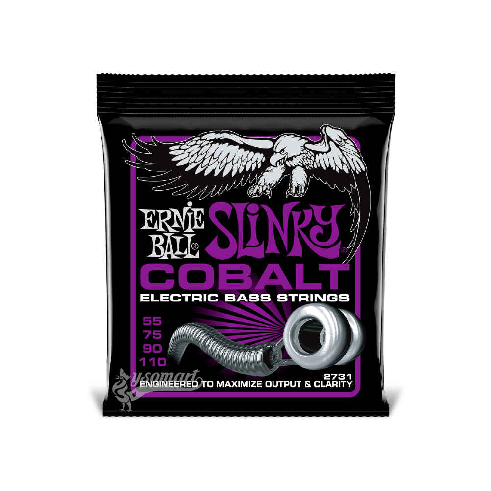 Ernie Ball 電貝斯弦 055-110 Power Slinky Cobalt 2731