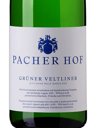 Pacher Hof Sudtirol Brixner Eisacktaler Gruner Veltliner 2020