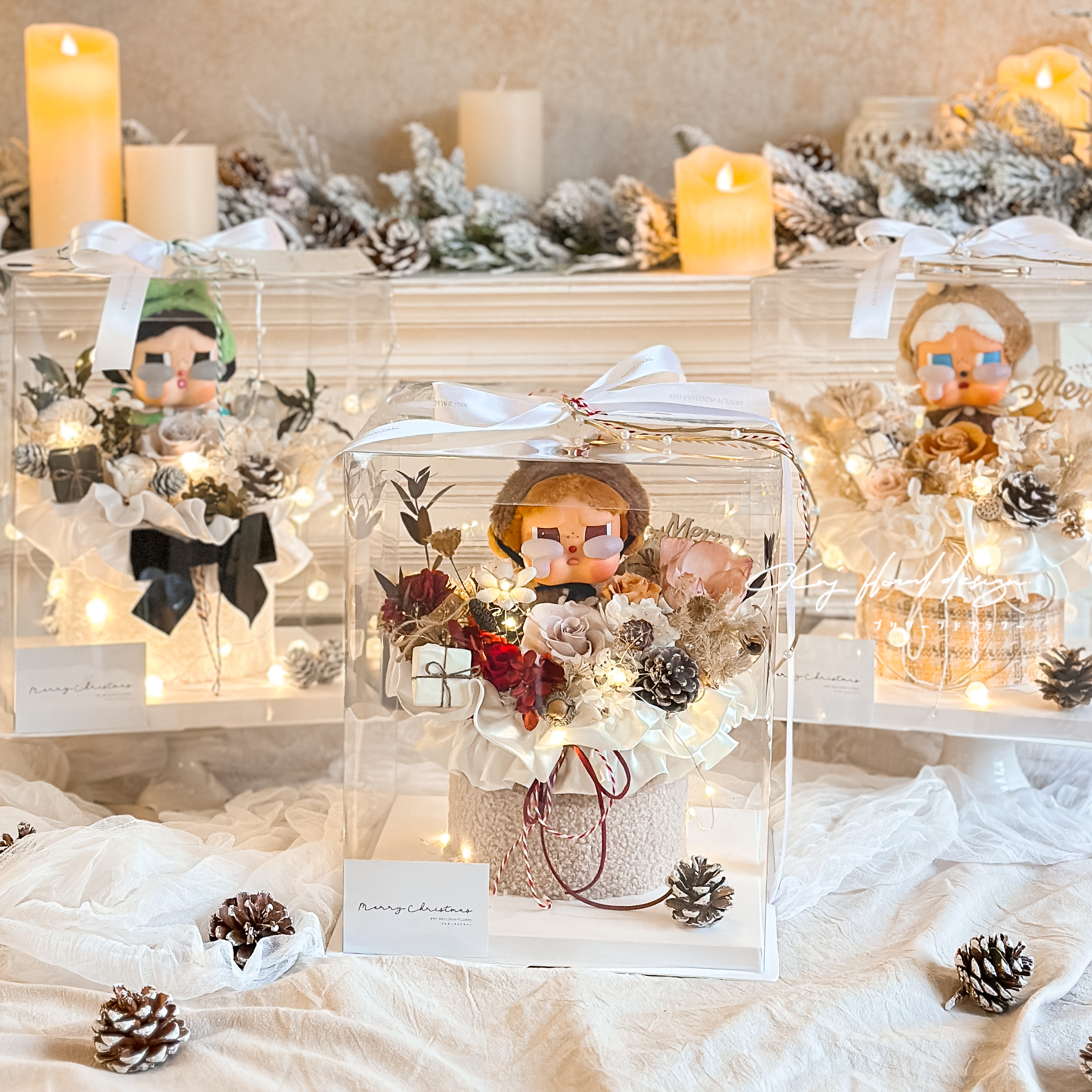 CRYBABY 哭娃系列永生花禮