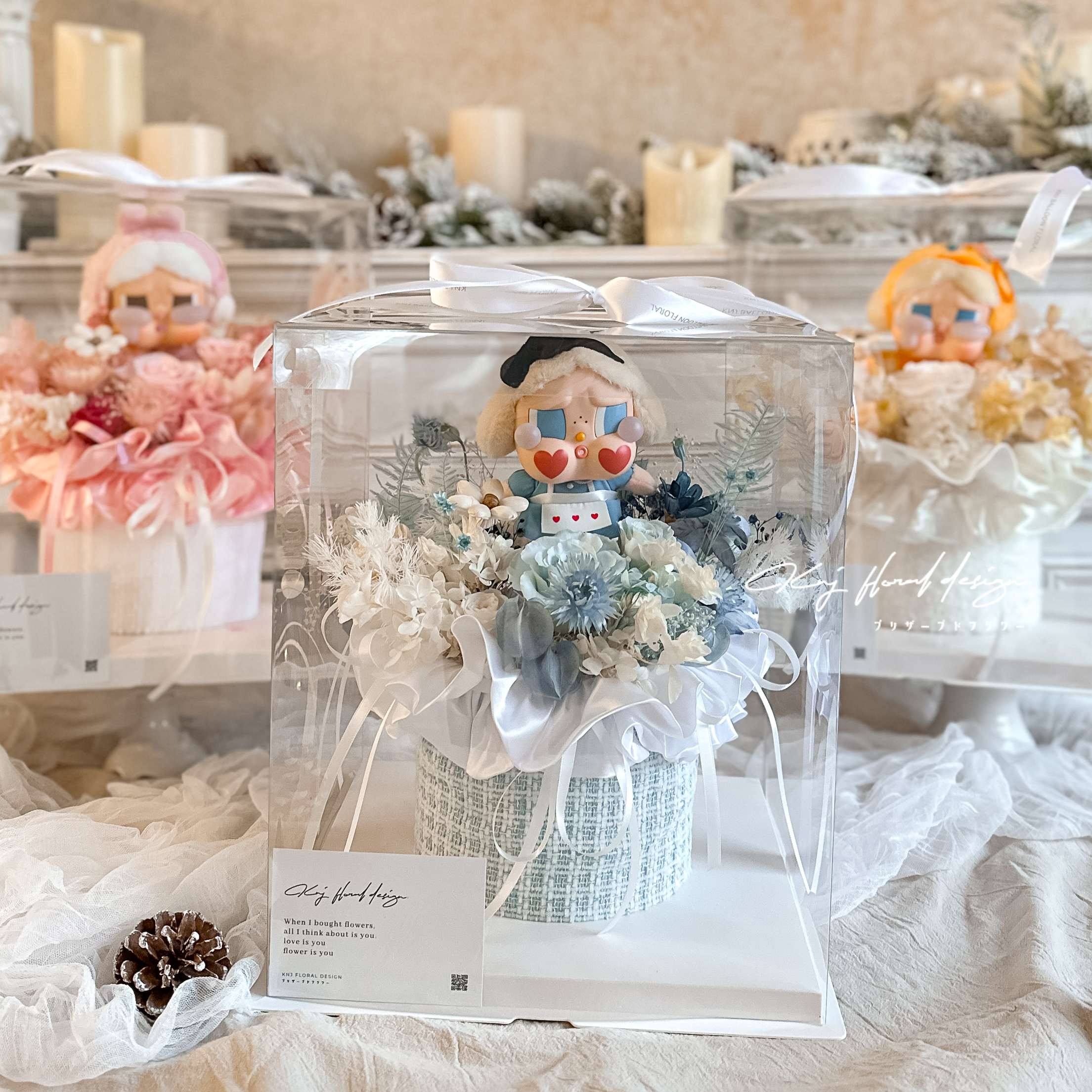 CRYBABY 哭娃系列永生花禮