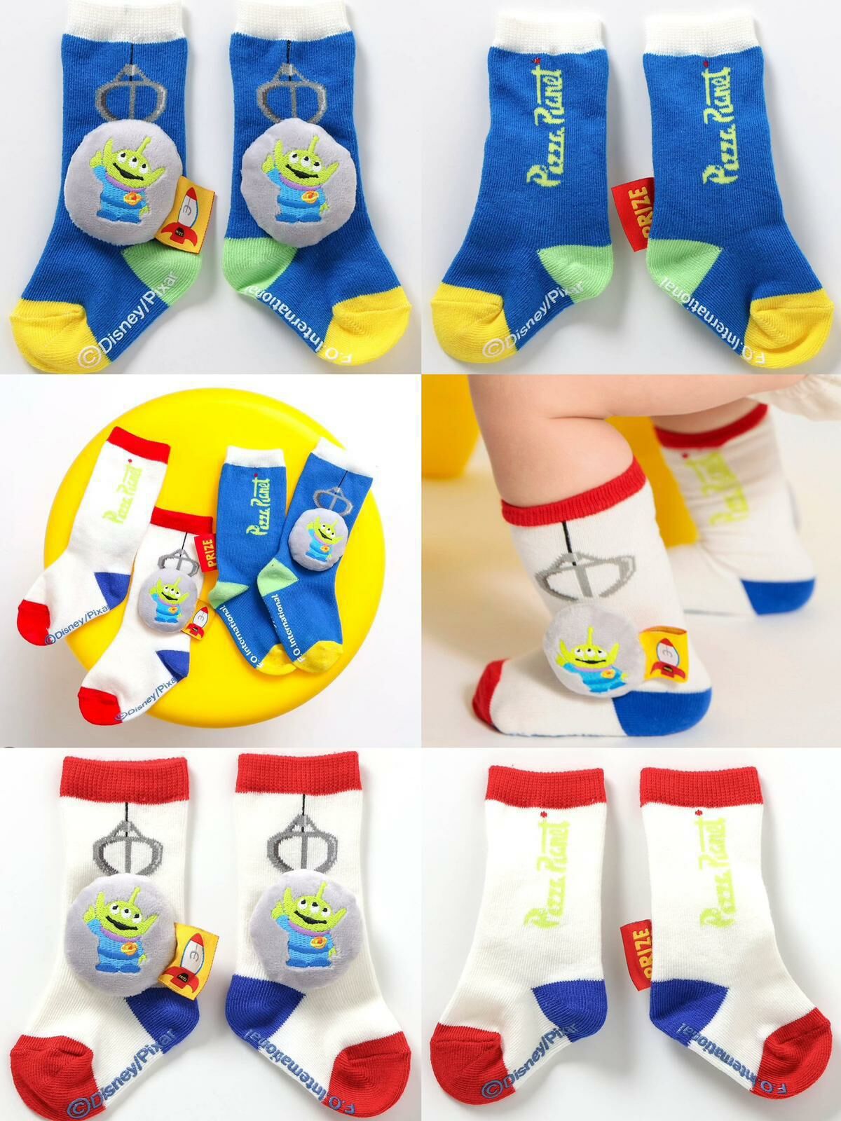 日單三眼仔嬰兒玩偶襪