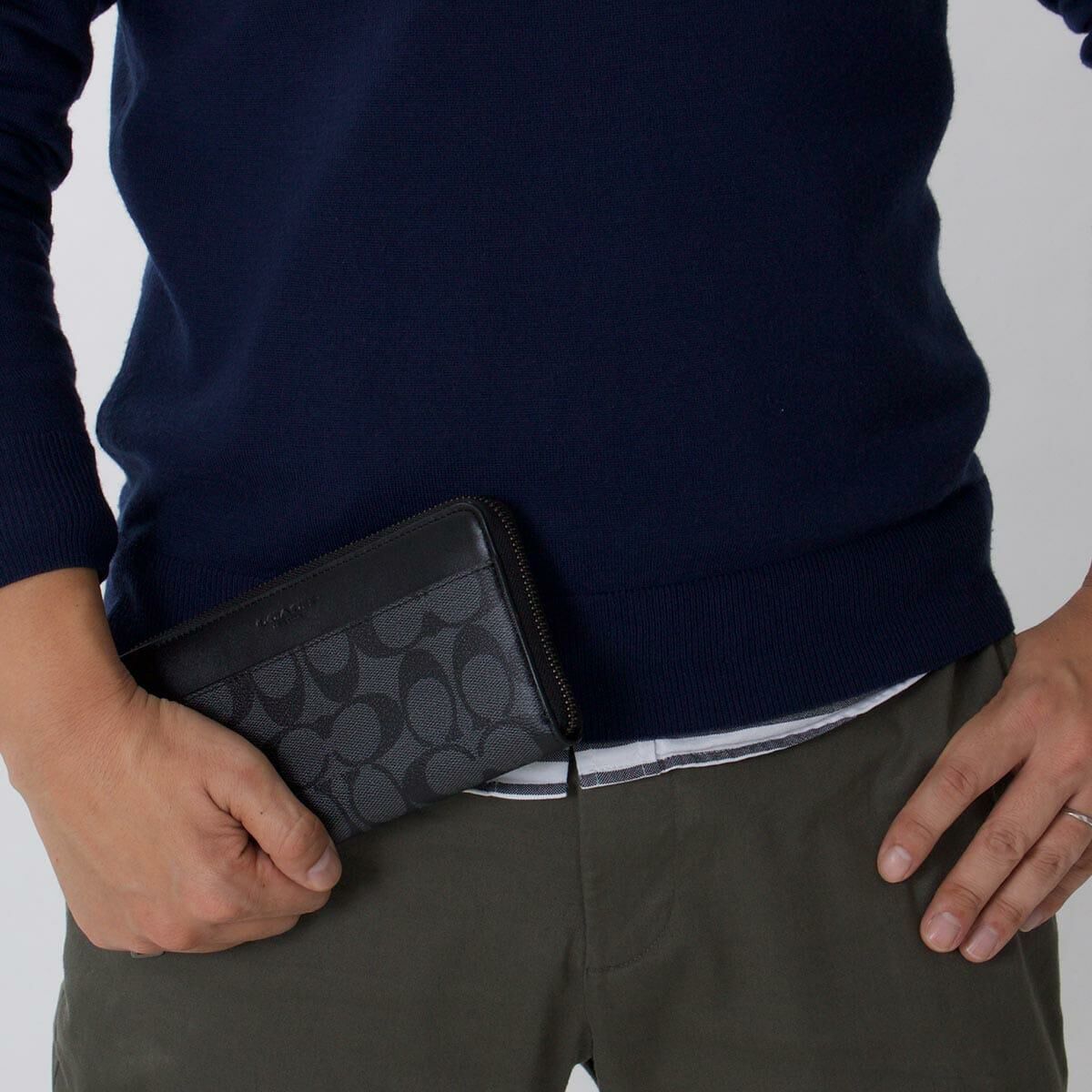 Coach 男裝長銀包