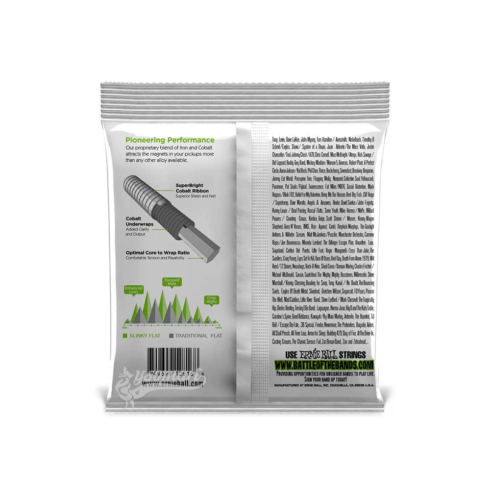Ernie Ball 平滑電貝斯五弦套弦 045-130 Regular Slinky Flatwound 2816