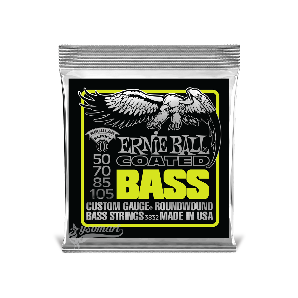 Ernie Ball 電貝斯弦 050-105 Regular Slinky Coated 3832