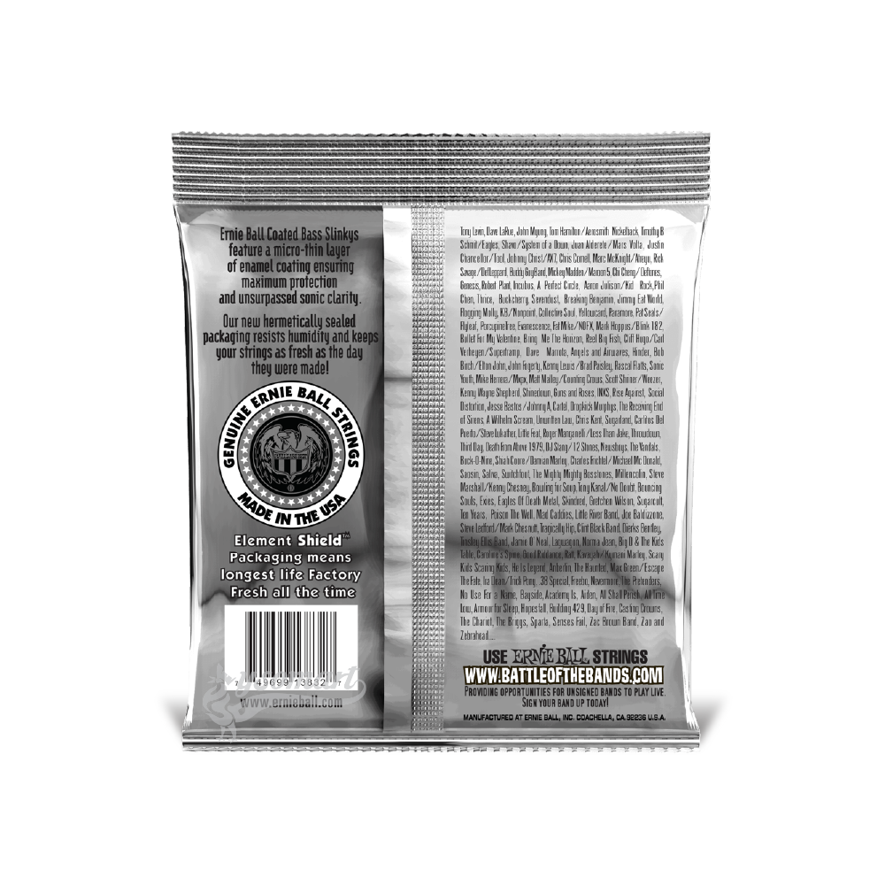 Ernie Ball 電貝斯弦 050-105 Regular Slinky Coated 3832