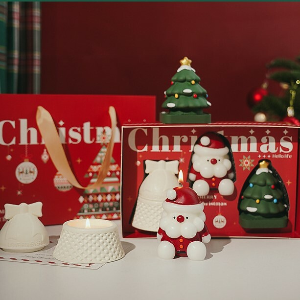 《5330》聖誕老人系列香薰蠟燭禮盒組