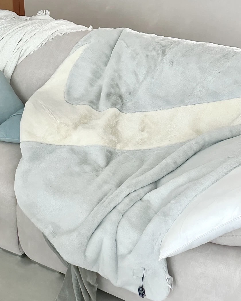 <國外5折‼️>Nike Nsw Blanket 大勾 毛毯 棉被 絨毛 保暖 粉/寶寶藍