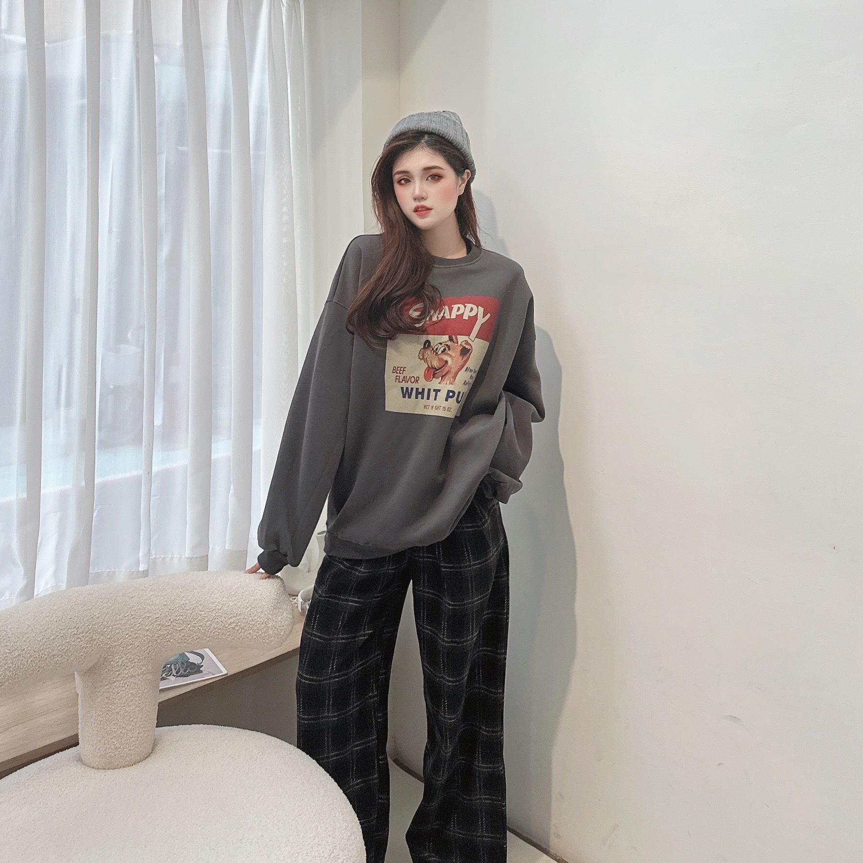 狗狗膠印厚棉TEE/三色