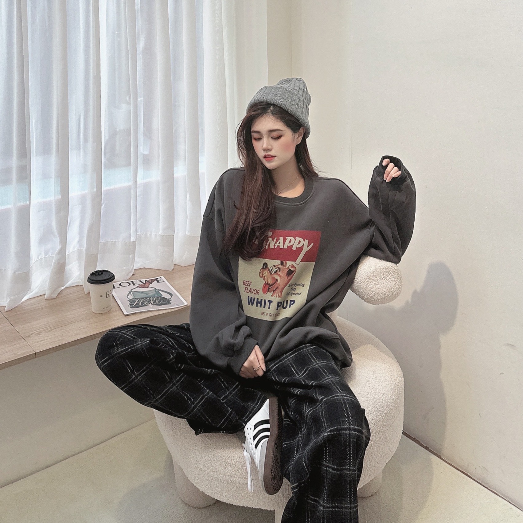 狗狗膠印厚棉TEE/三色