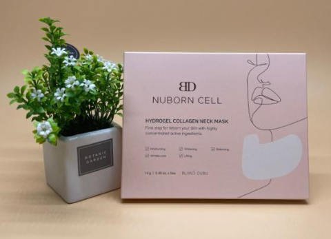 韓國院線產品 BLANC DUBU 膠原蛋白頸膜 5片