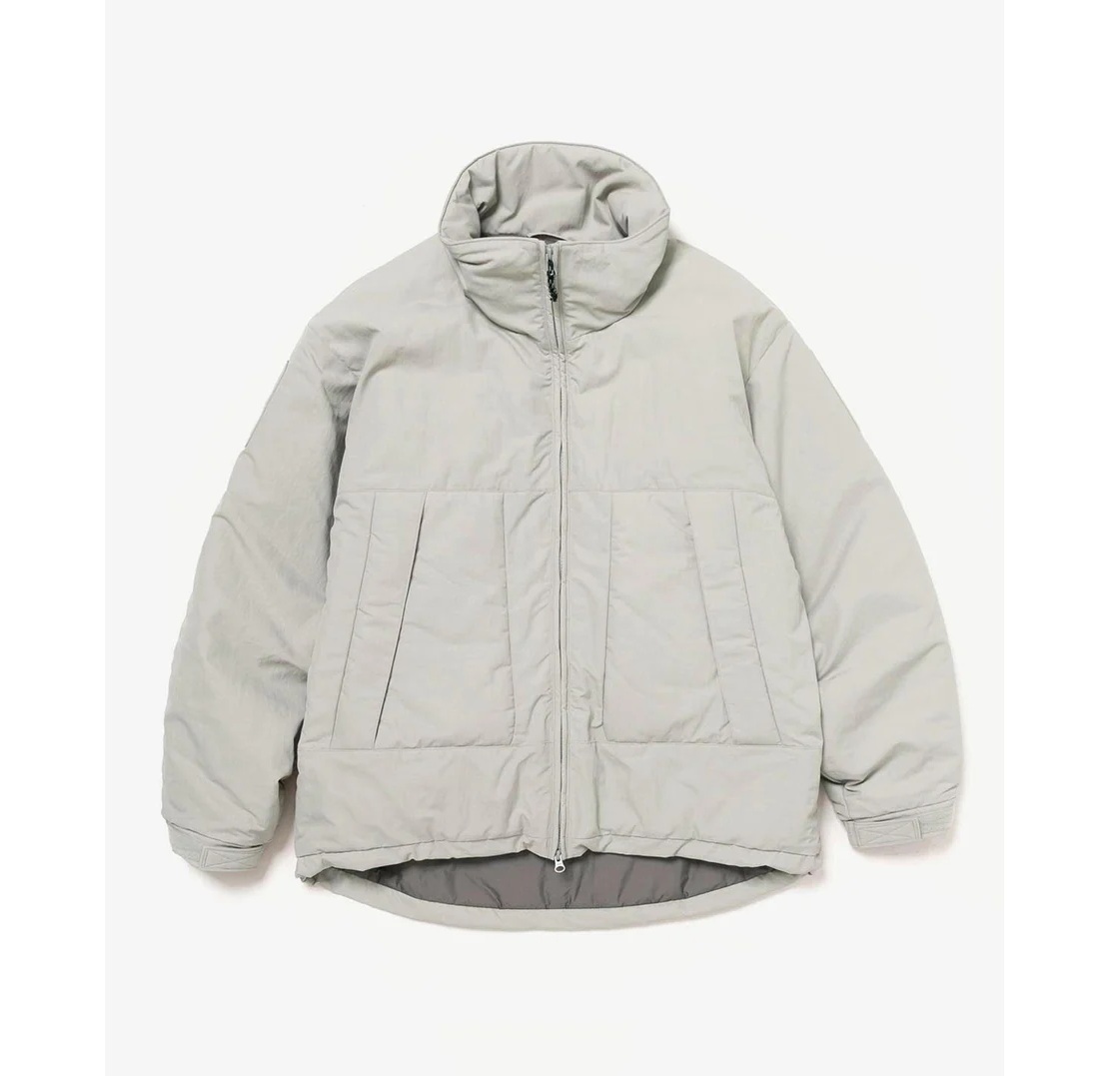 KAPTAIN SUNSHINE PUFFER MIL JACKET - LIGHT GREY PRE ORDER ITEM (預訂中)