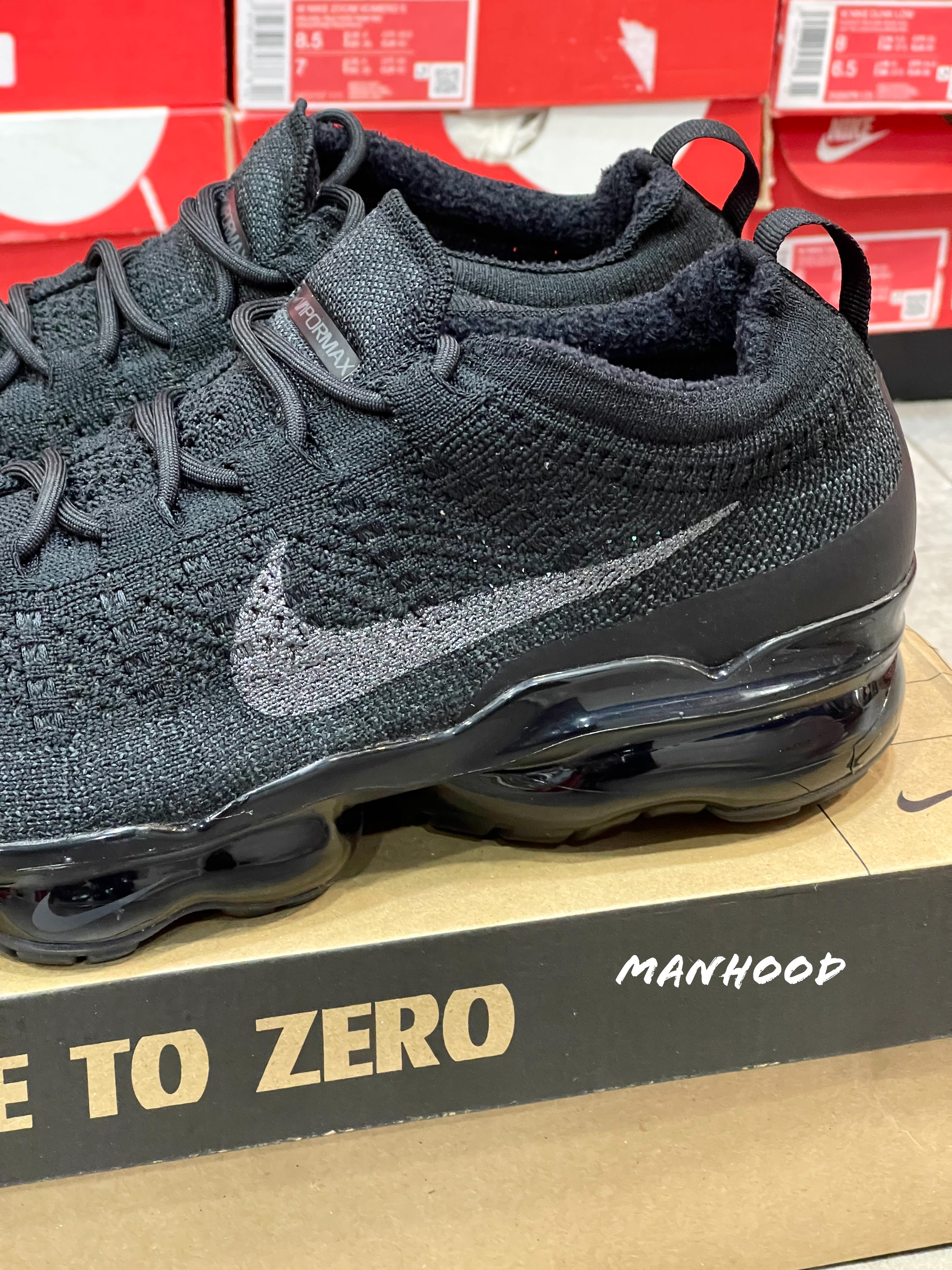 vapormax flyknit junior black