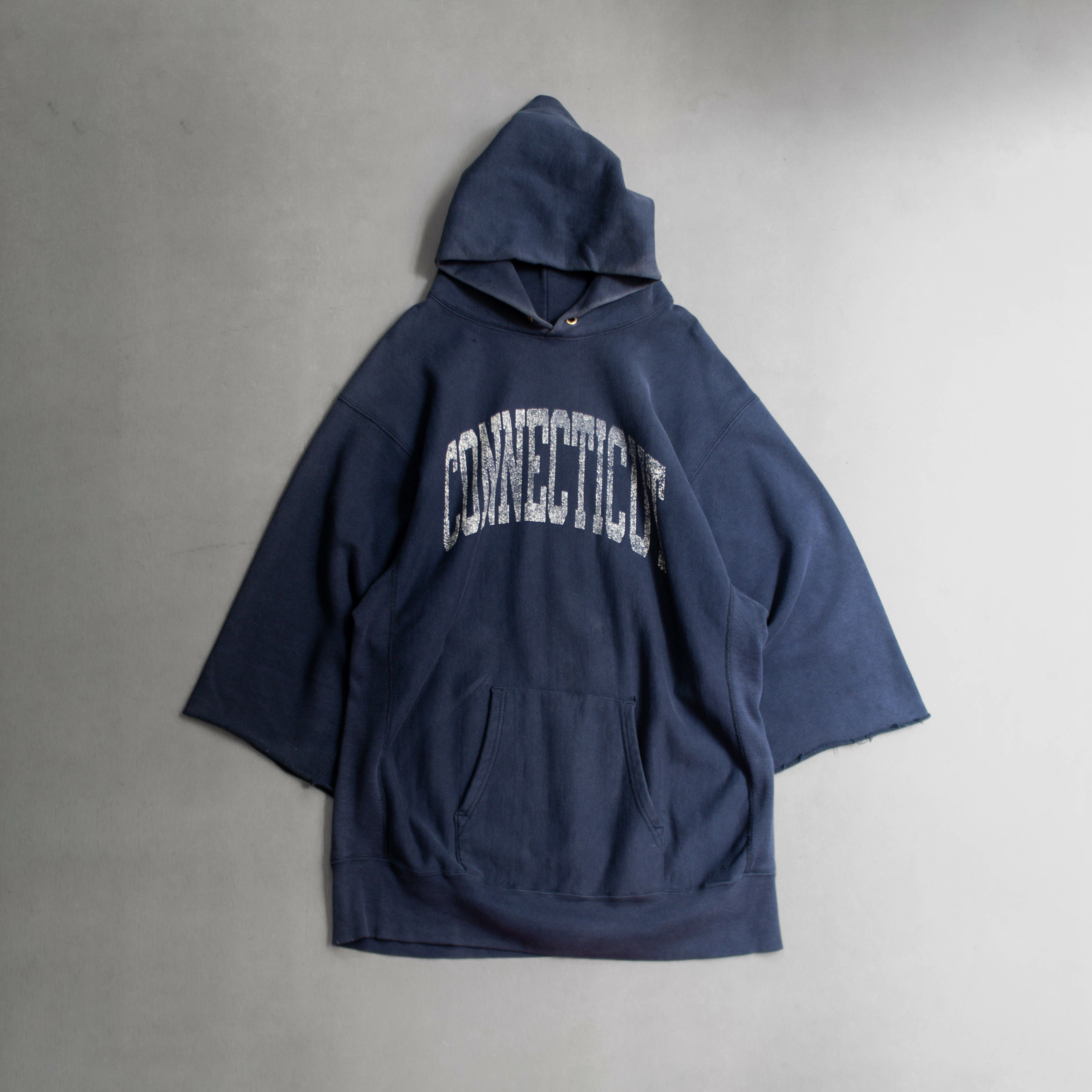 80S CHAMPION REVERSE WEAVE HOODIE 美國製 康乃狄克 深藍 帽T