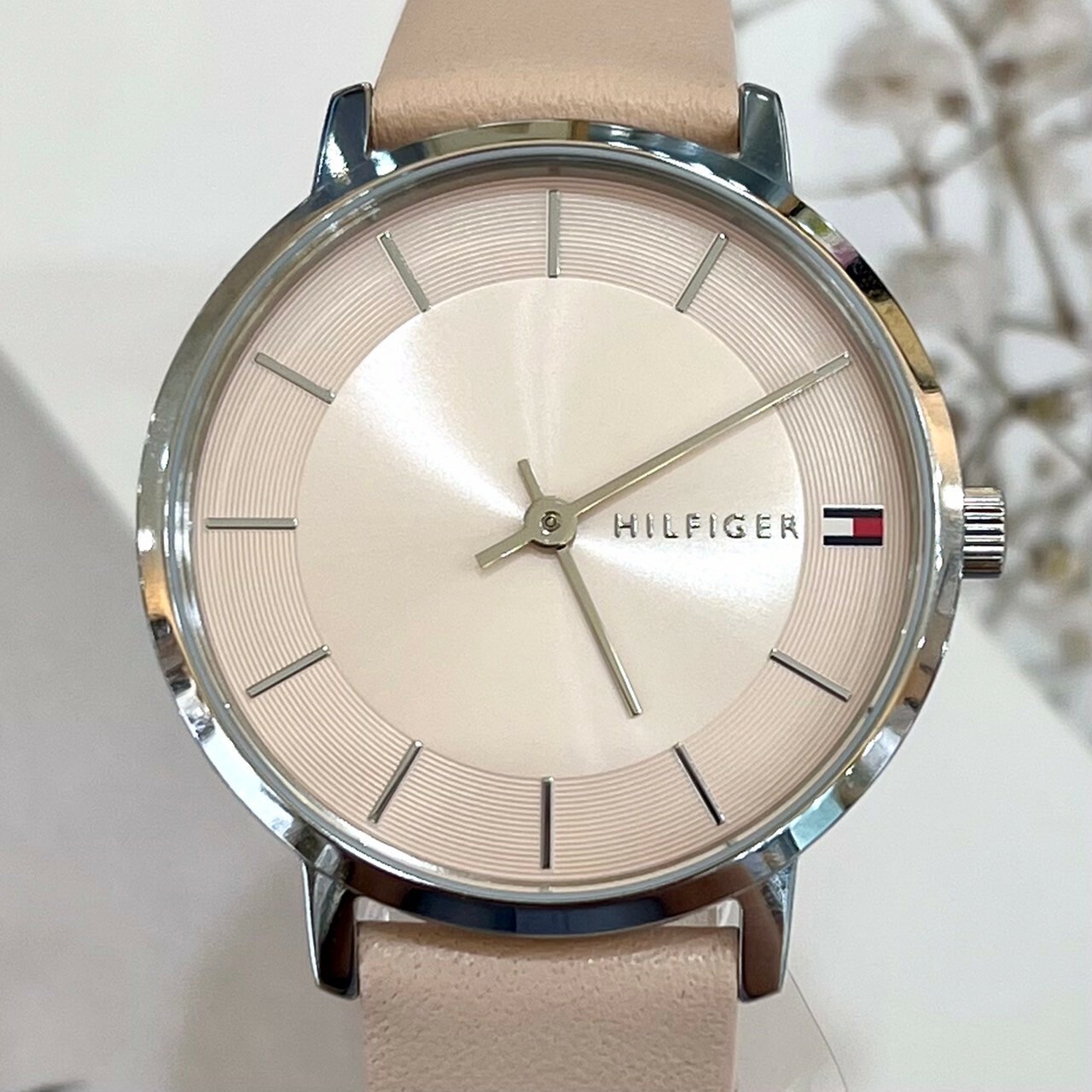 【Tommy Hilfiger】文青簡約女錶(粉色)1782670 32mm 現代鐘錶