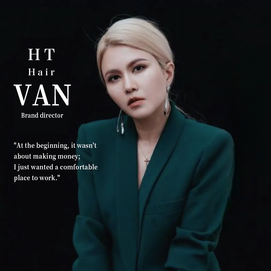 Miaoli City Hair Salon Recommendation: HT Hair Salon Owner - Van