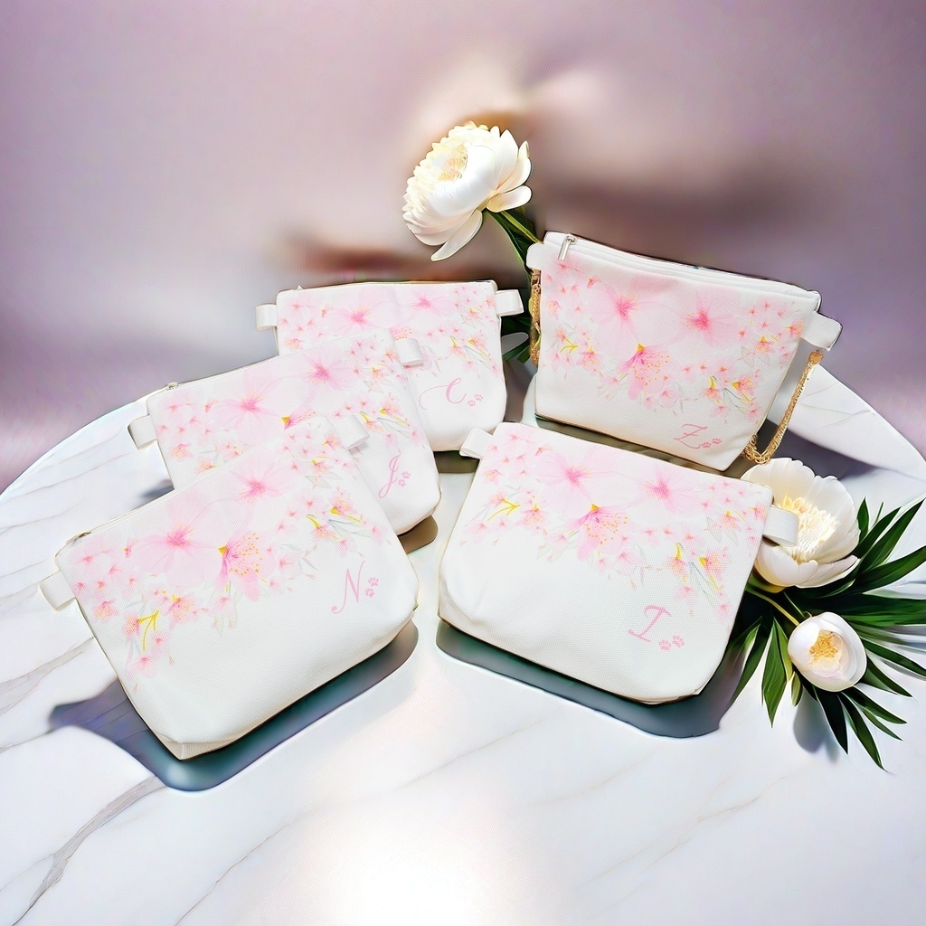 兩用 定製斜孭袋 + 化妝包