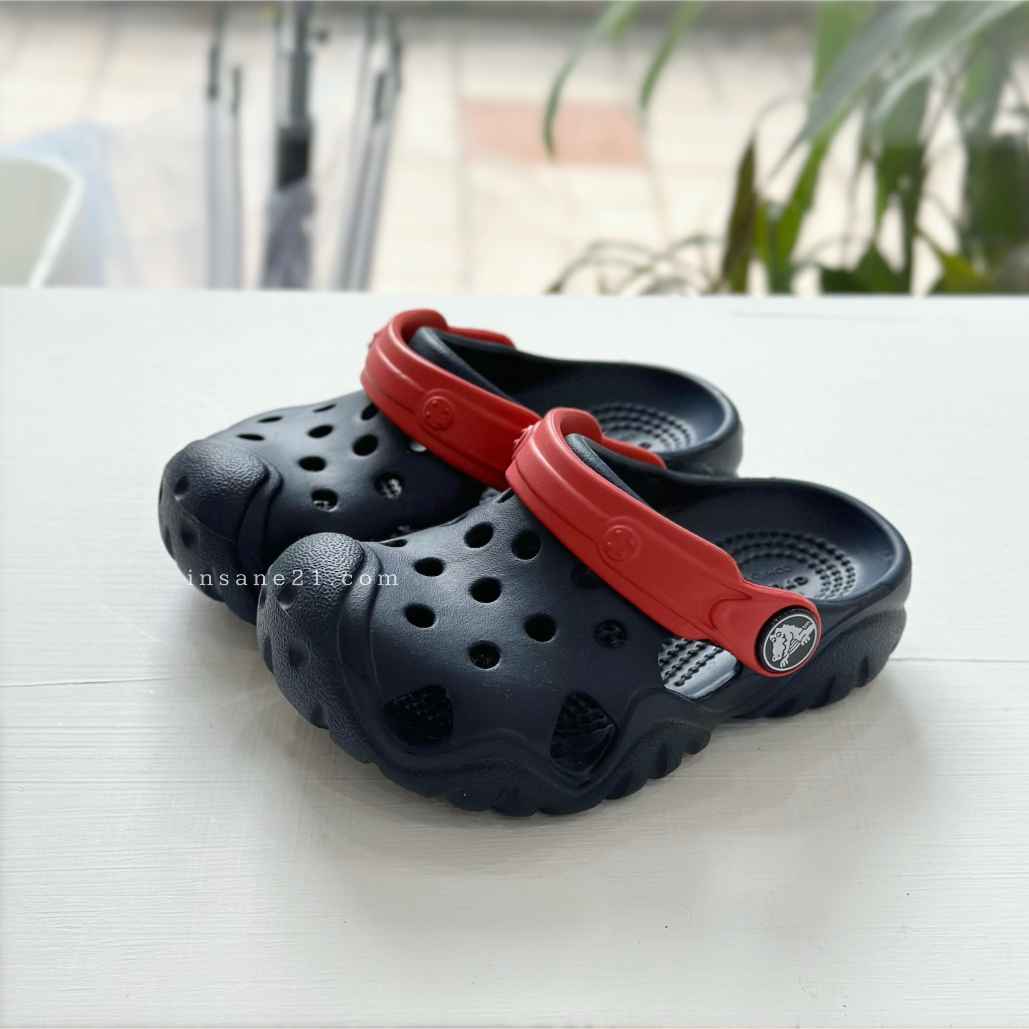 CROCS KIDS  激浪 海軍藍 洞洞鞋 童鞋
