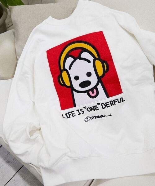 matsui×FREAK'S STORE / MUSIC DOG SWEATSHIRT