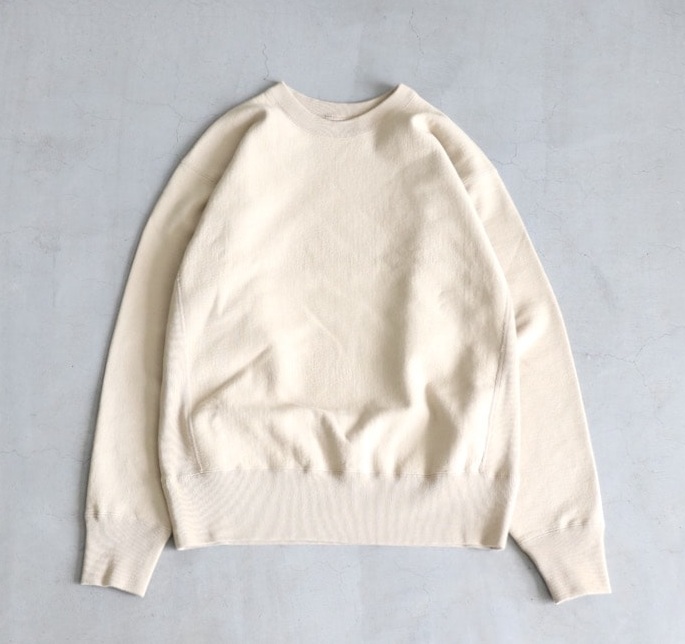 KAPTAIN SUNSHINE CREWNECK PULLOVER - BEIGE PRE ORDER ITEM (預訂中)