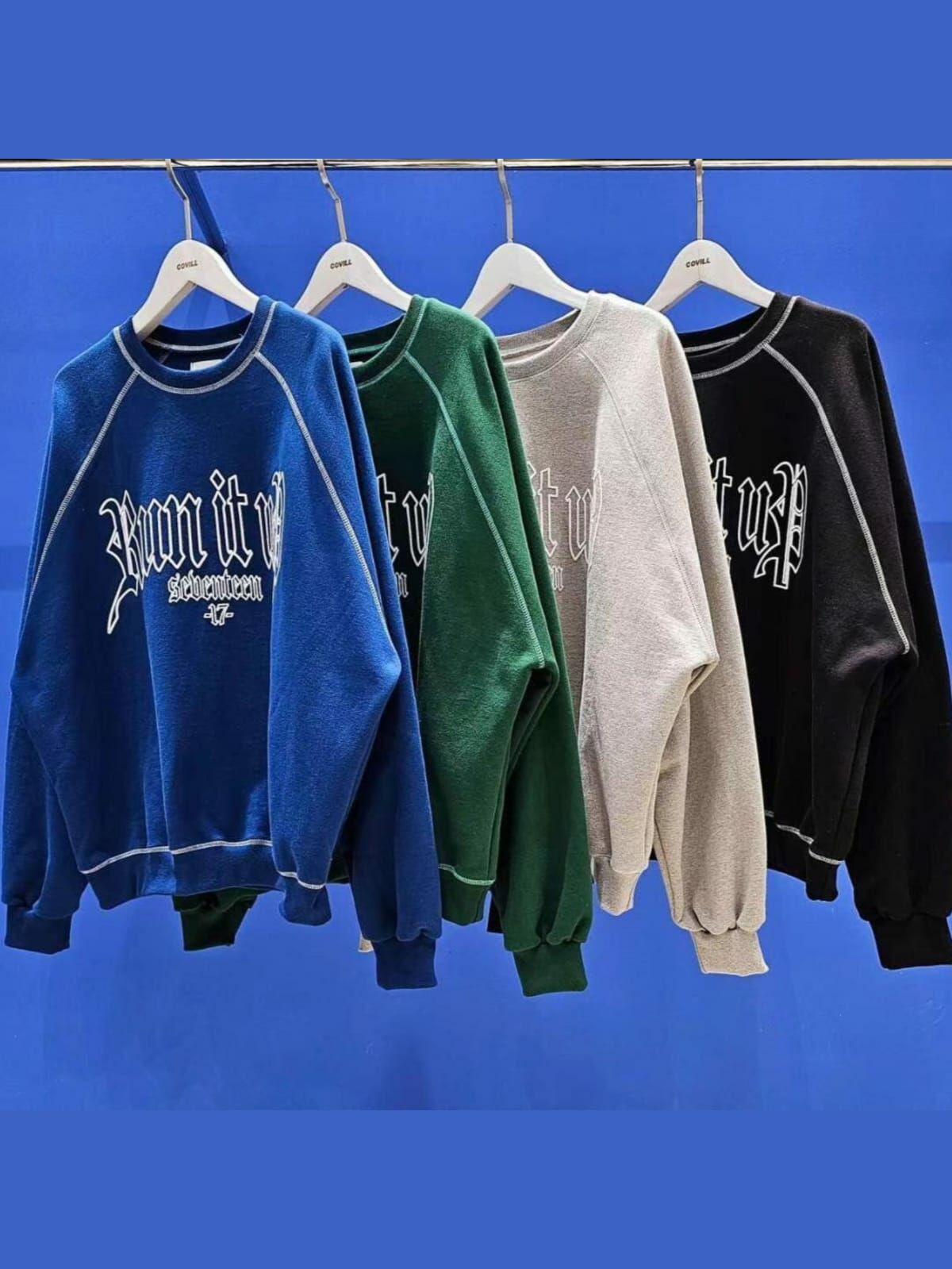 英文字衛衣 COVILL-149T