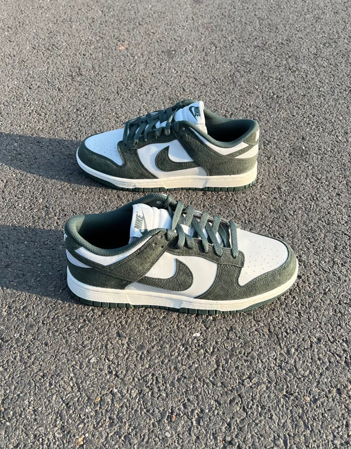 Nike Dunk Low 墨綠色 麂皮 復古 男女款 HJ7673-002/預購
