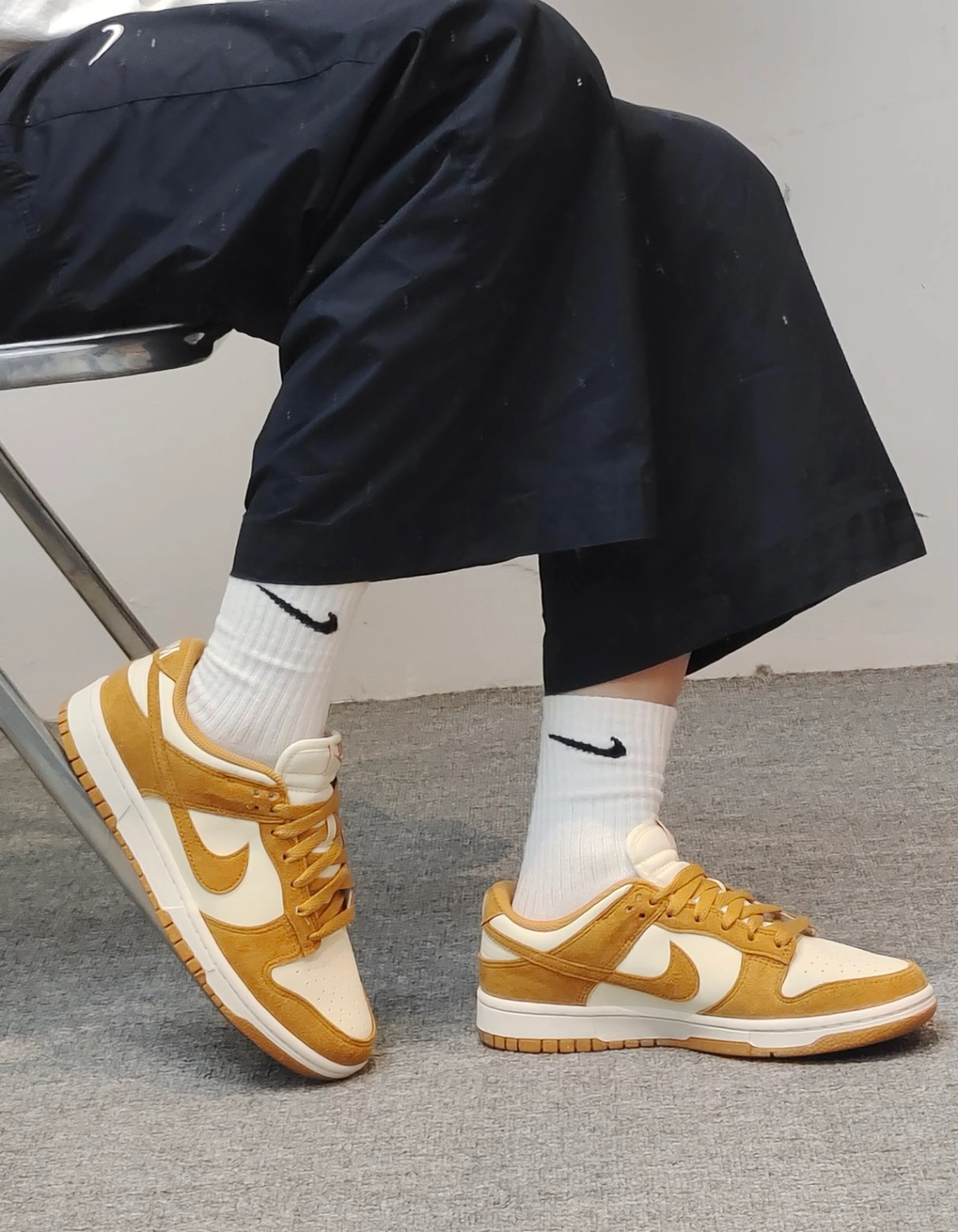 Nike Dunk Low 小麥黃 棕黃色 麂皮 女款 HJ7673-100/預購