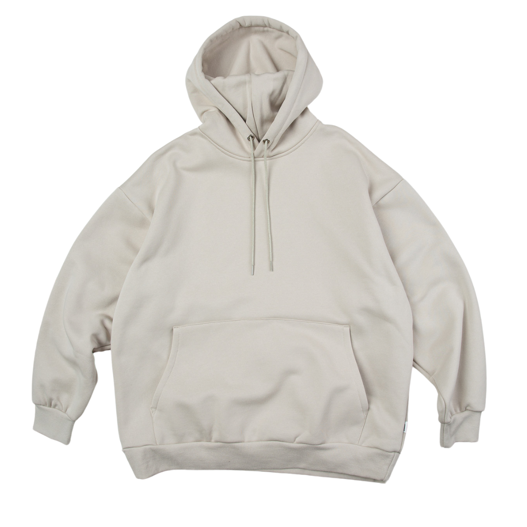 SALE- 極厚 ｜保暖抓絨 寬版 帽T 落肩寬鬆版型 連帽超重磅【 FUZY 】- A201669