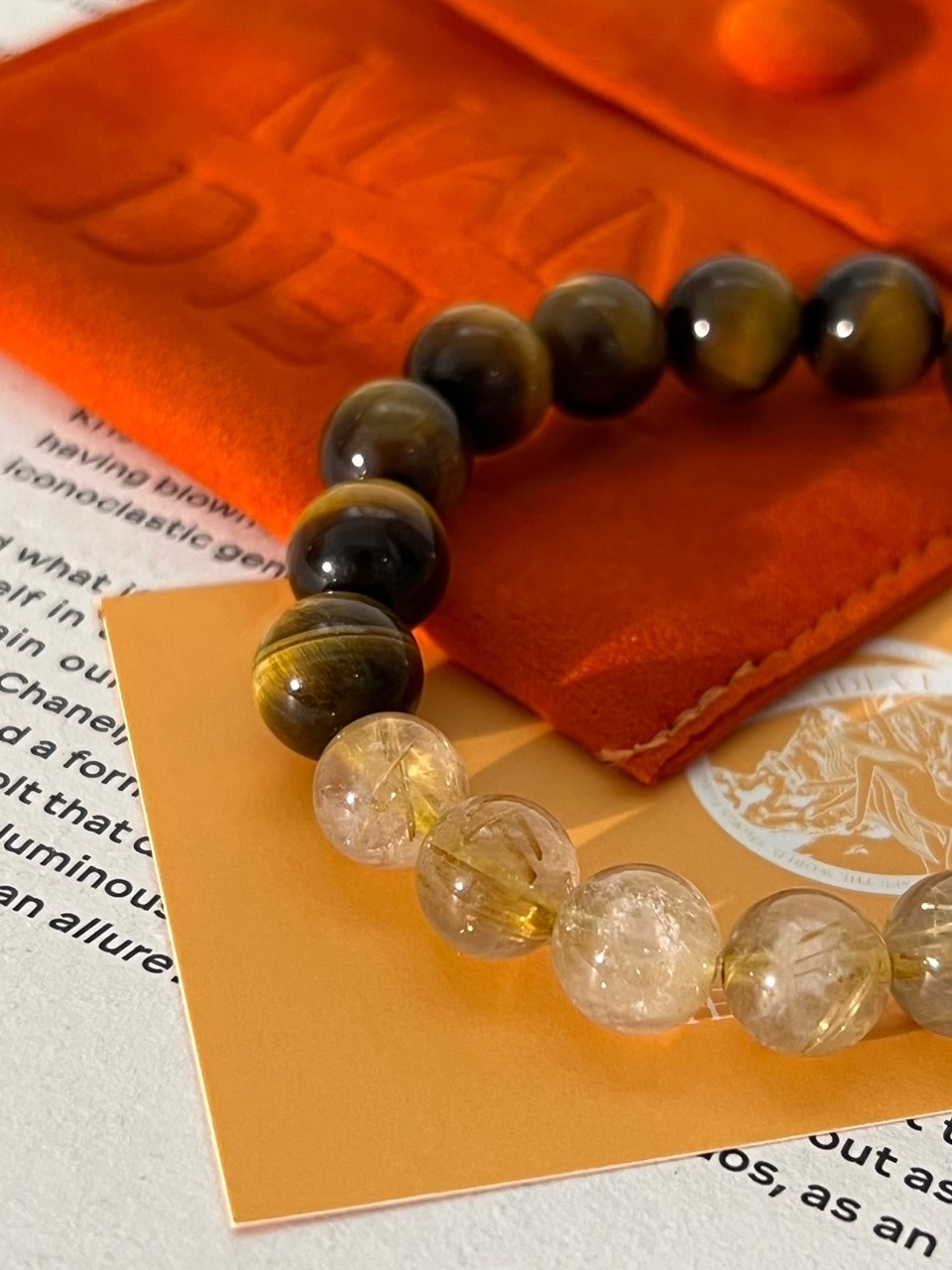 MD「自我創造豐盛」虎眼鈦晶