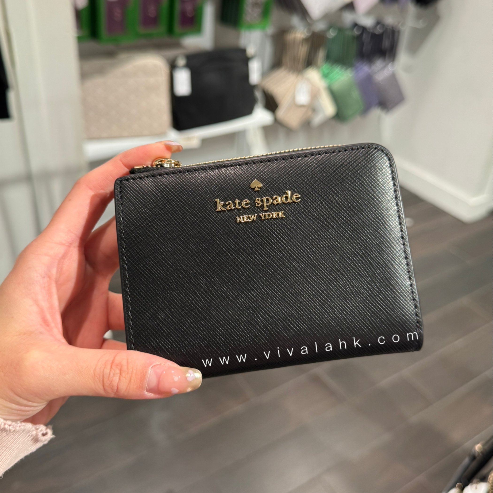 Kate Spade - Madison L拉鍊 細銀包 (KH615)