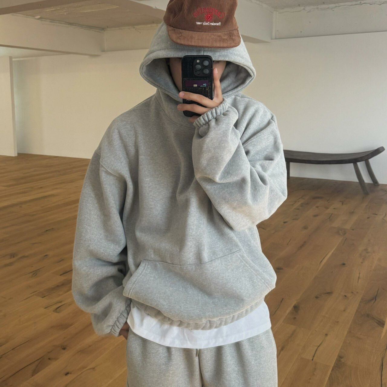 淨色連帽衛衣 BY ATTENTION-311T