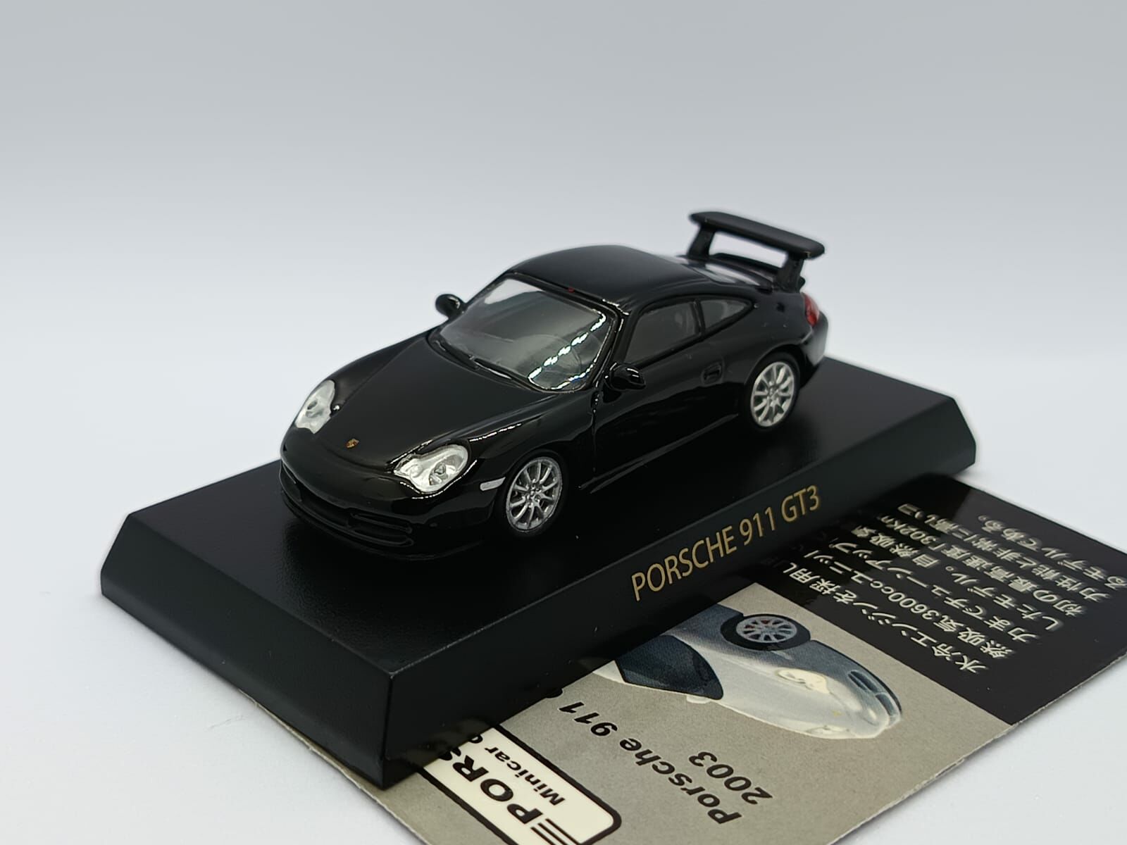 KYOSHO PORSCHE 911 (996) GT3 BLACK