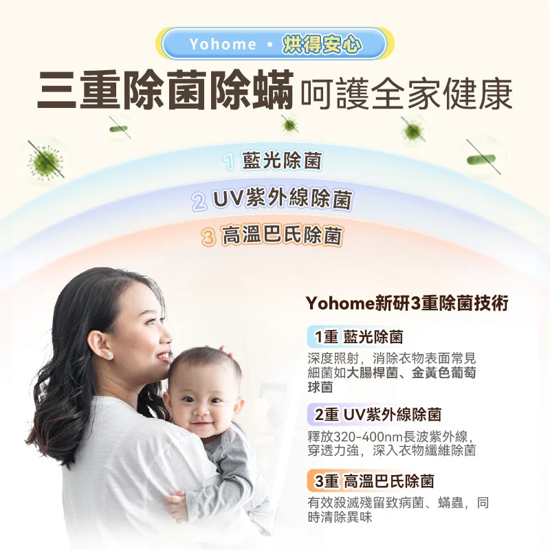 『第2代』日本Yohome雙核Max多件速乾除菌淨味暖衣4合1免安裝折疊可移動烘乾機PRO