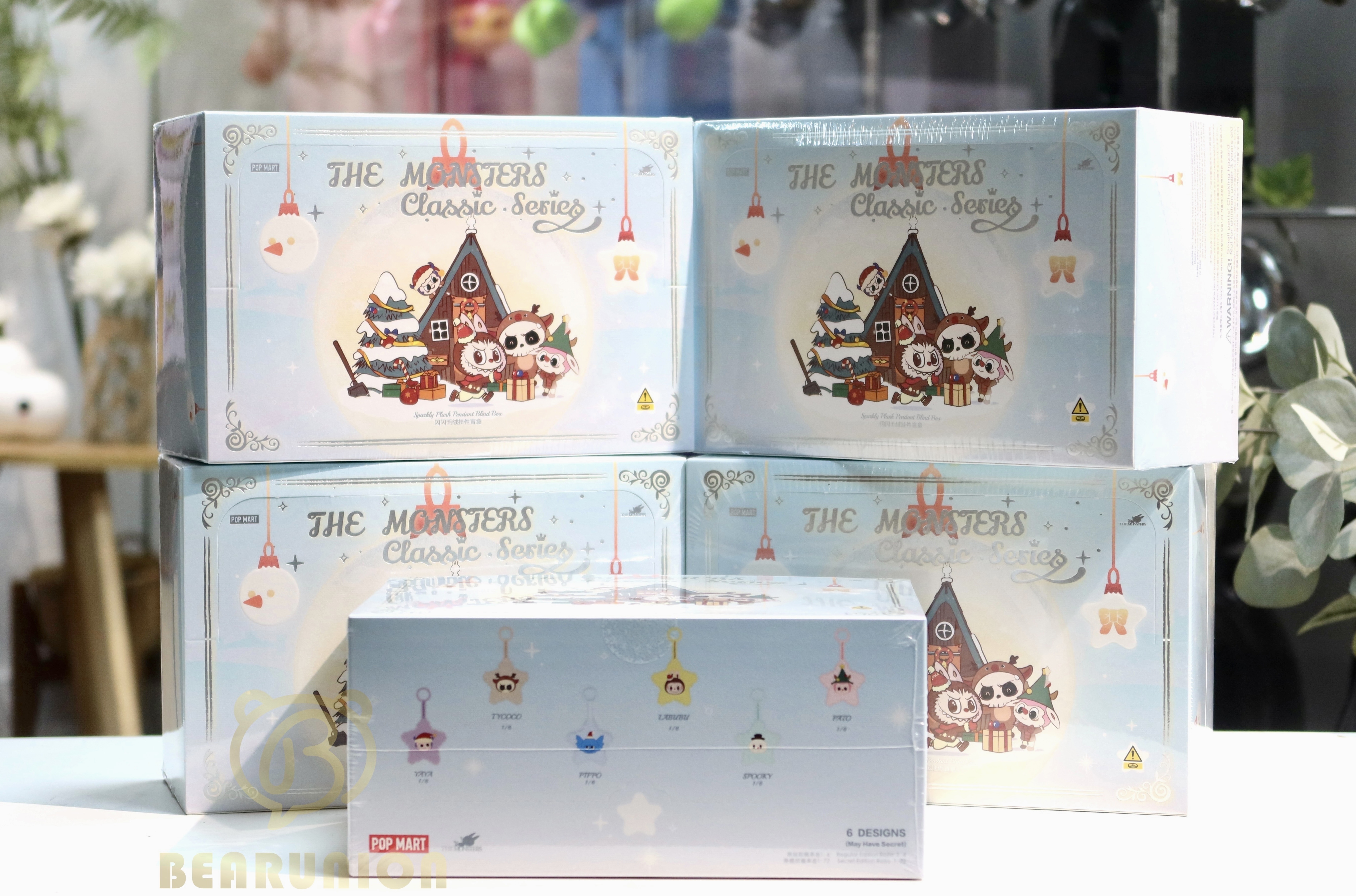 🎏預訂🎏 THE MONSTERS經典系列-閃閃毛絨掛件盲盒 LABUBU
