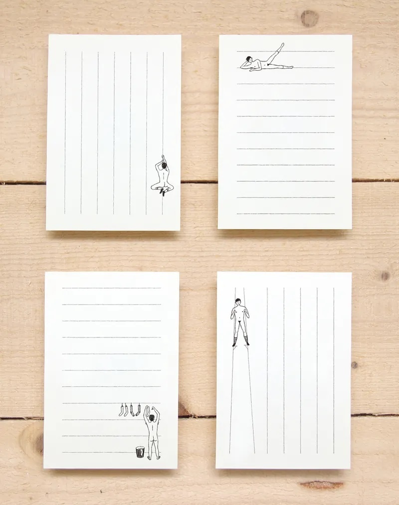 小代誌．裸男便條本 <整本/分裝>