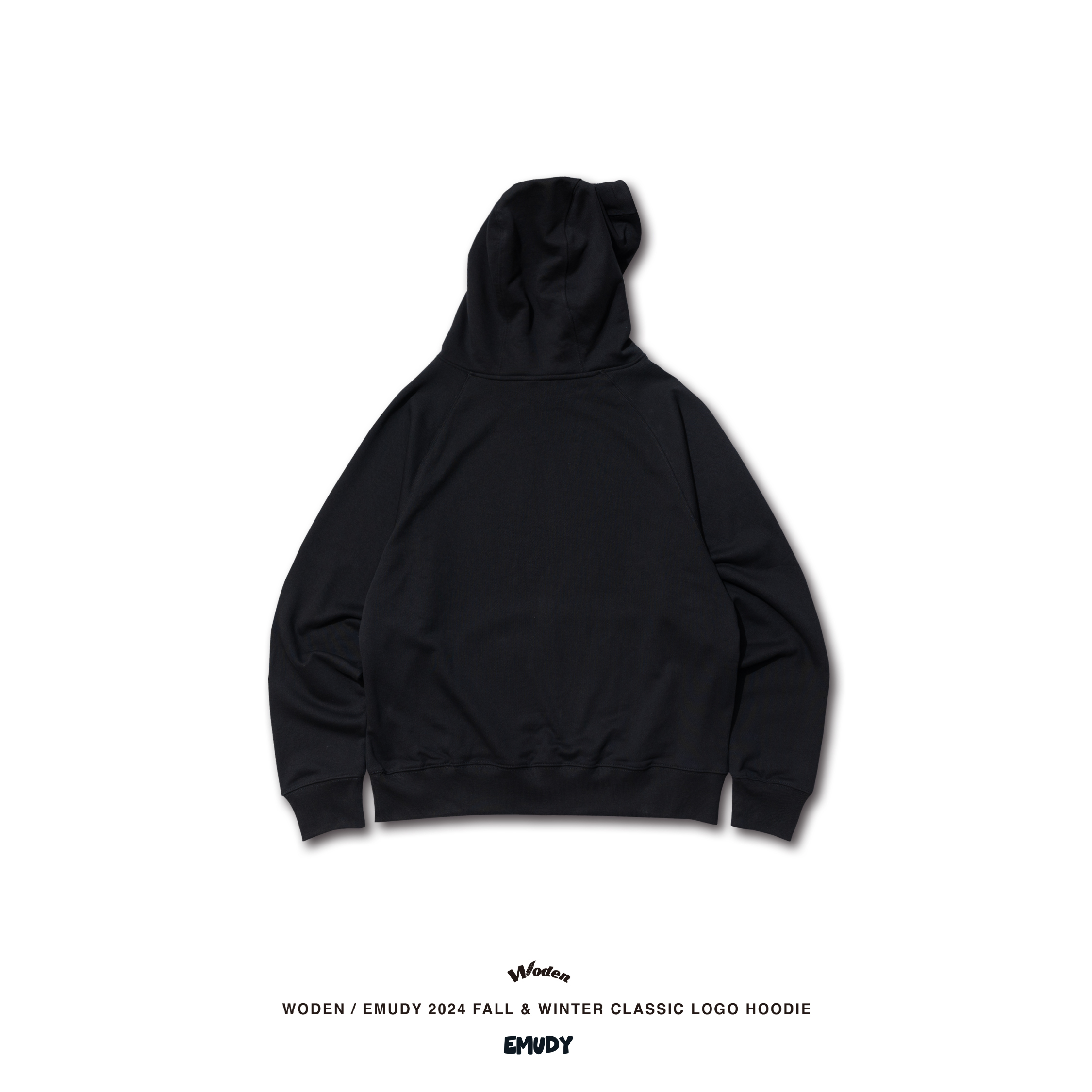 WODEN® / Emudy 2024 Fall & Winter 040 Classic LOGO Hoodie