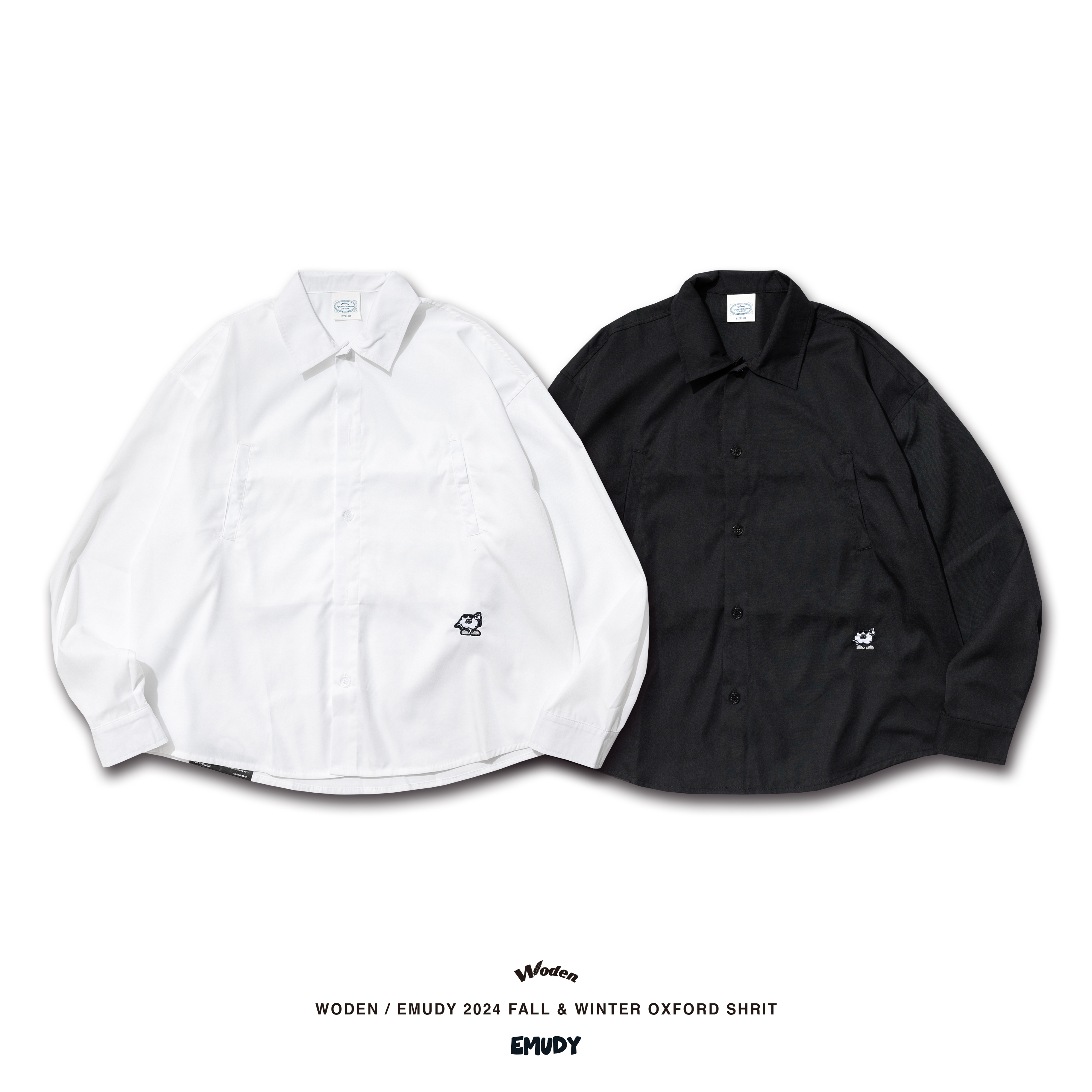 WODEN® / Emudy 2024 Fall & Winter 041 Oxford Shirt