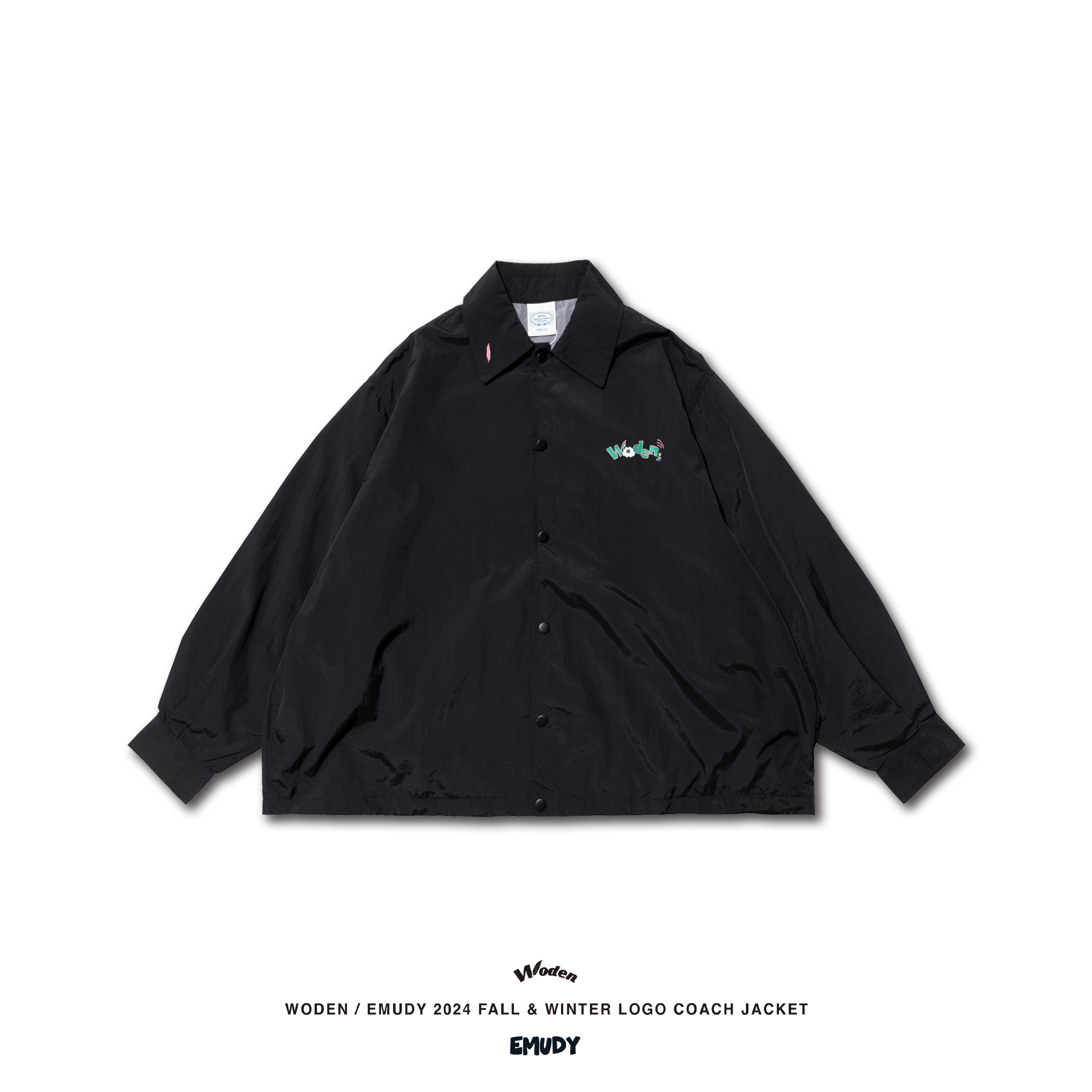 WODEN® / Emudy 2024 Fall & Winter LOGO 042 Coach Jacket