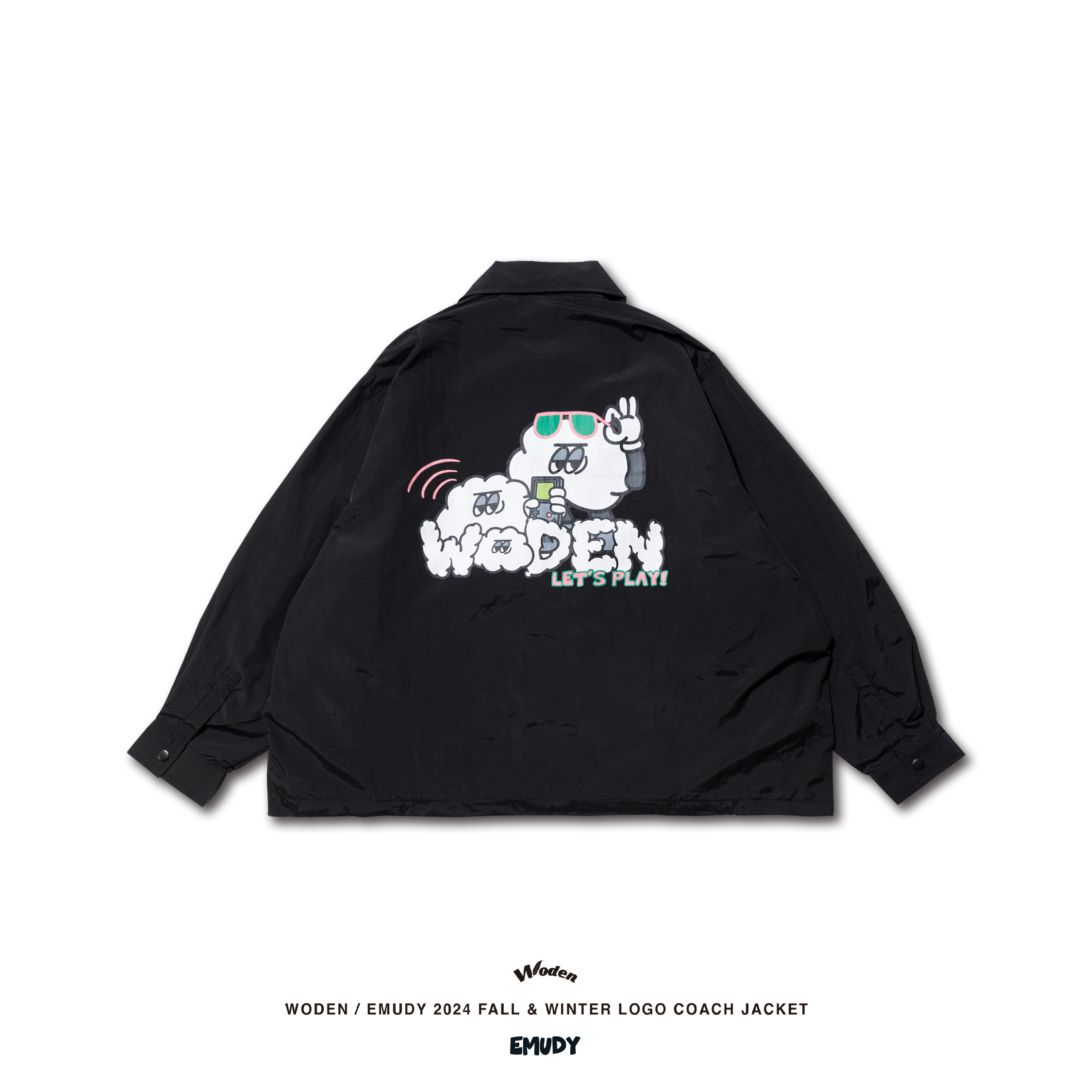 WODEN® / Emudy 2024 Fall & Winter LOGO 042 Coach Jacket