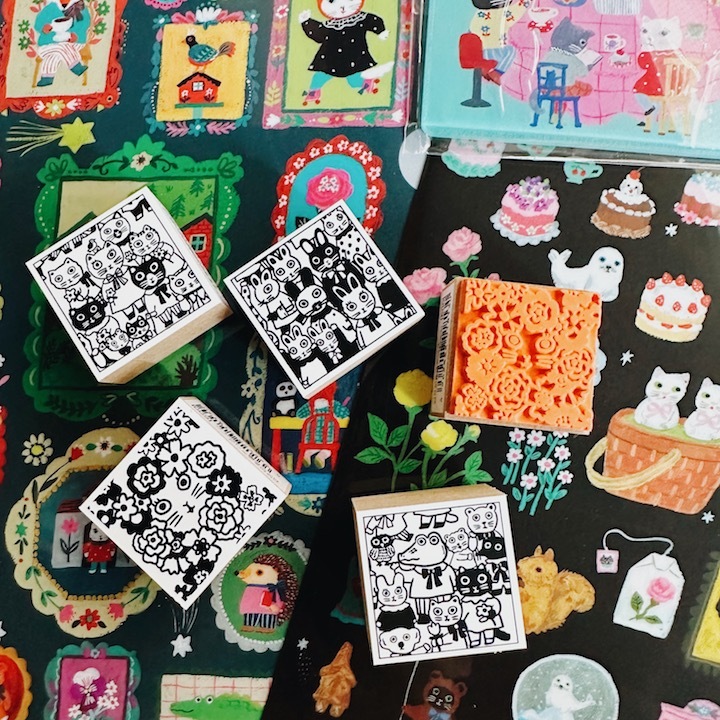 北岸由美聯名 連接系列 木頭印章｜日本 Sanby