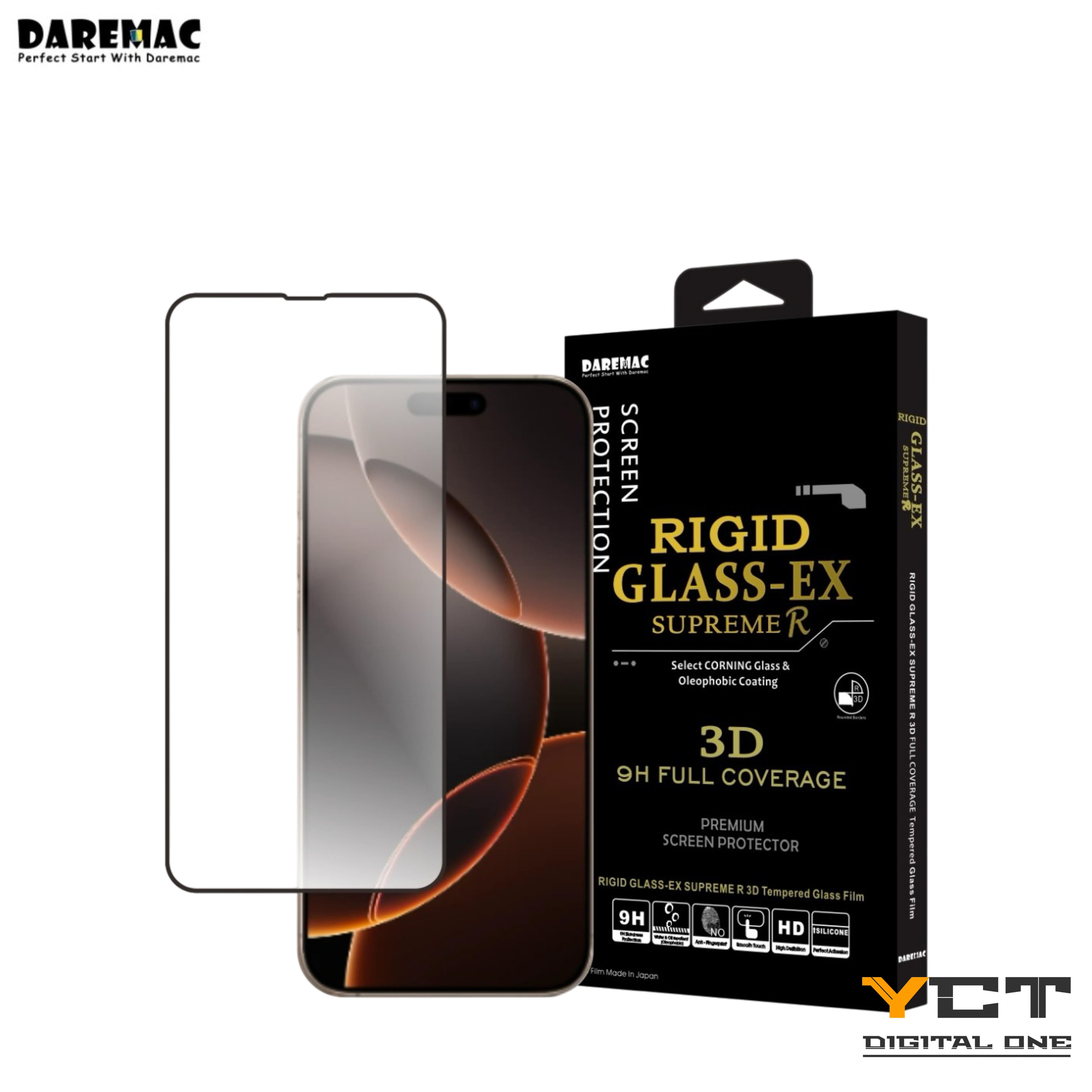 Daremac iPhone系列康寧玻璃保護貼