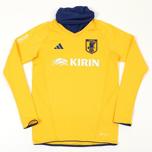 2023 Japan Tiro23 Pro Warm Training Top with KIRIN & Dream Sponsor